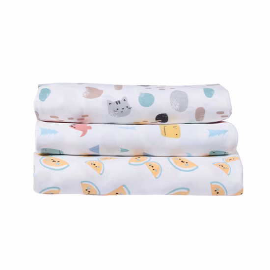 대나무 도매 고품질 소프트 인쇄 무지개 MTB Cordura 저지 패브릭 린넨 원단 의류